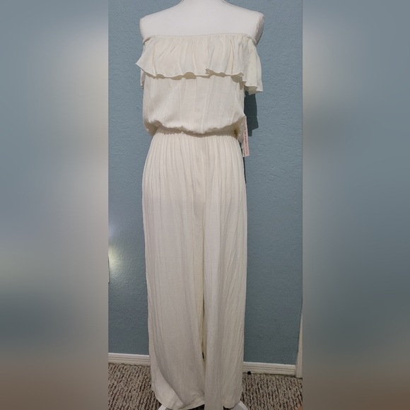 Aqua Ivory Jumpsuit NWT - Picture 3 of 12